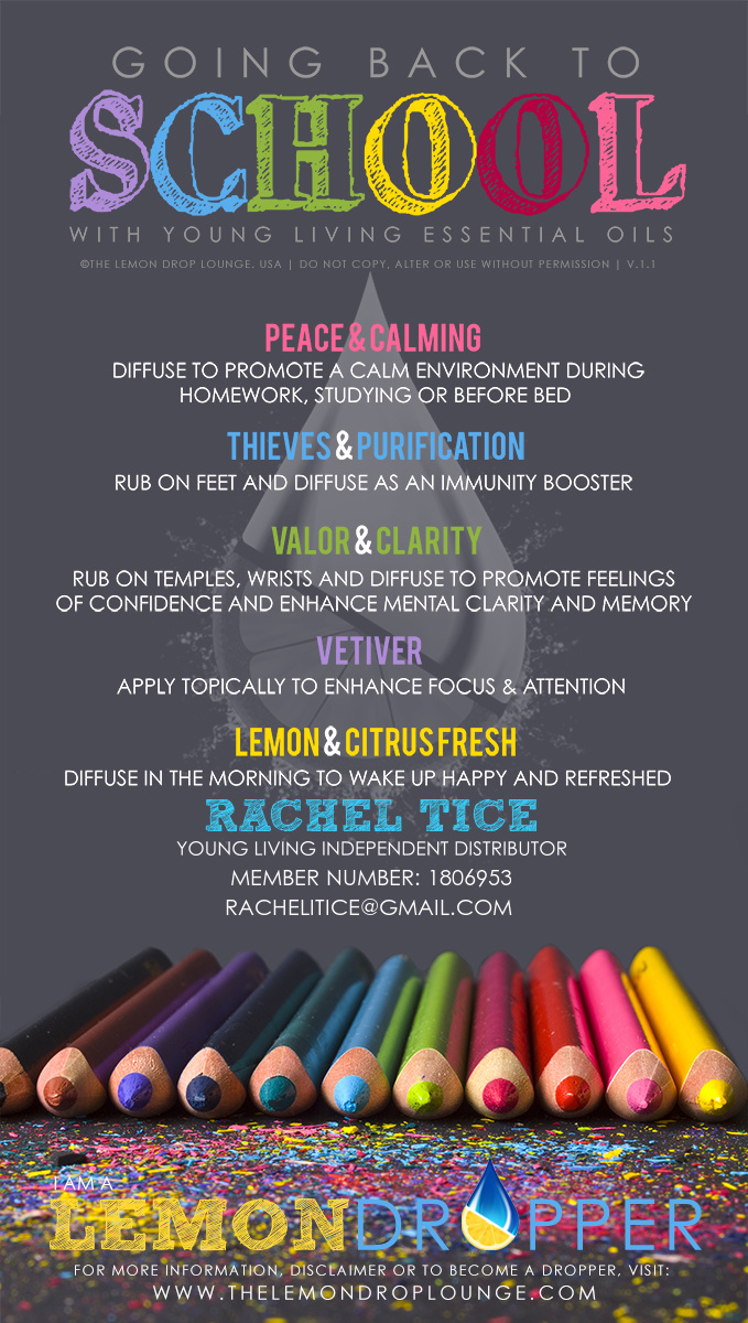 Essential oils for school kids